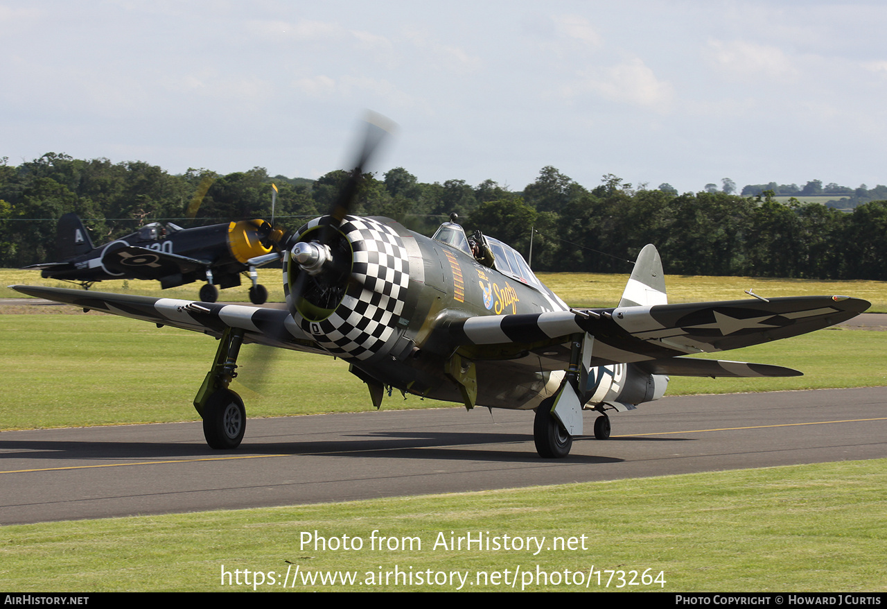 Aircraft Photo of G-CDVX / 225068 | Republic P-47G Thunderbolt | USA - Air Force | AirHistory.net #173264