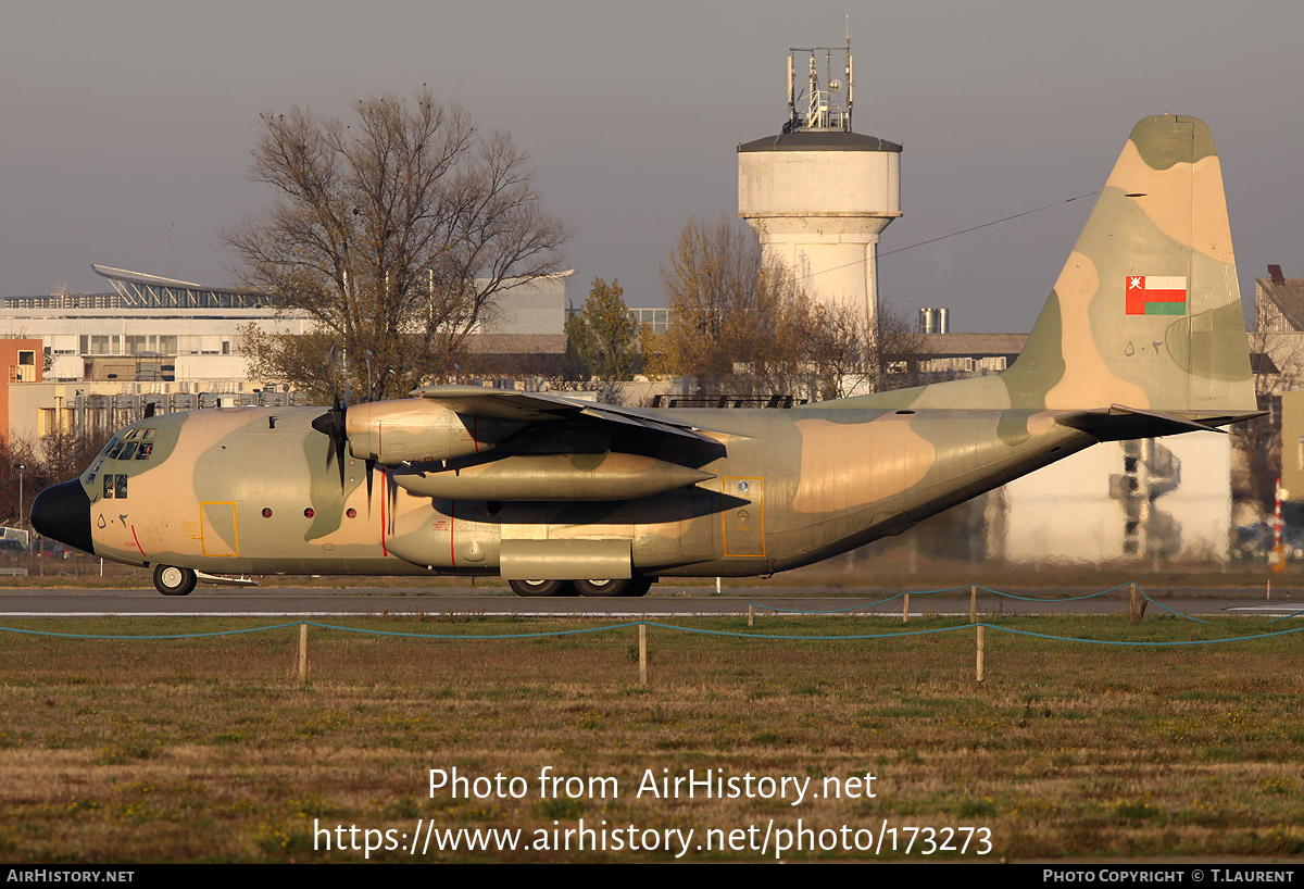 Aircraft Photo of 502 / ٥٠٢ | Lockheed C-130H Hercules | Oman - Air Force | AirHistory.net #173273