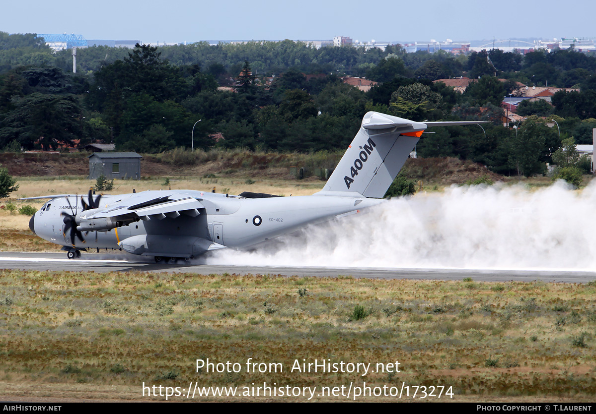 Aircraft Photo of EC-402 | Airbus A400M Grizzly | Airbus | AirHistory.net #173274