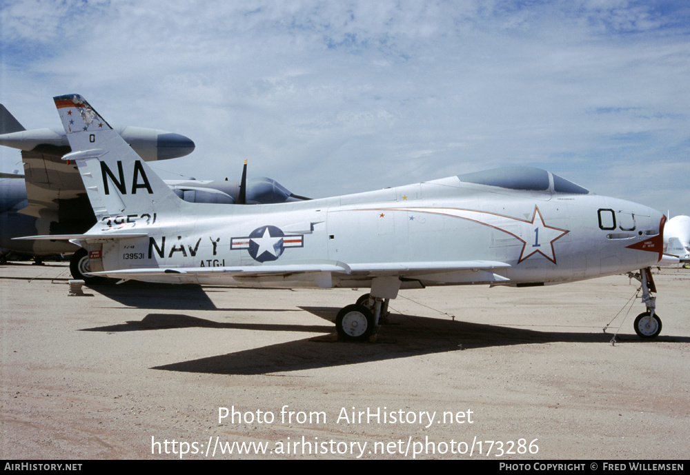 Aircraft Photo of 139531 | North American FJ-4B Fury | USA - Navy | AirHistory.net #173286