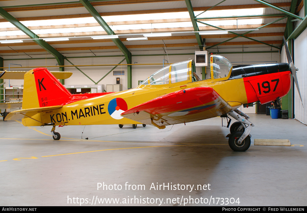 Aircraft Photo of PH-GRY / 197 | Fokker S.11-1 Instructor | Netherlands - Navy | AirHistory.net #173304