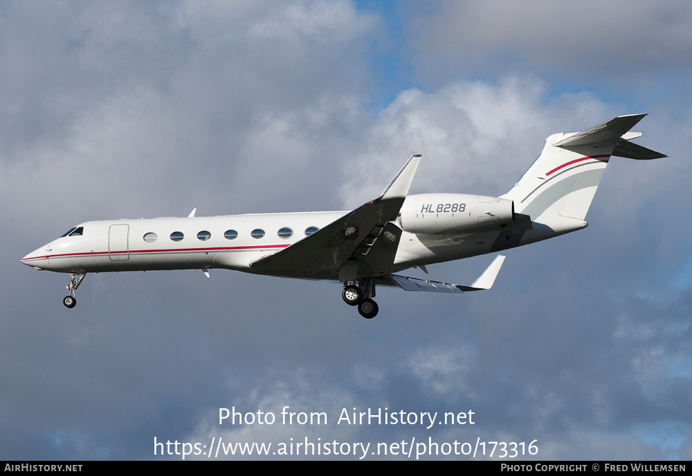 Aircraft Photo of HL8288 | Gulfstream Aerospace G-V-SP Gulfstream G550 ...