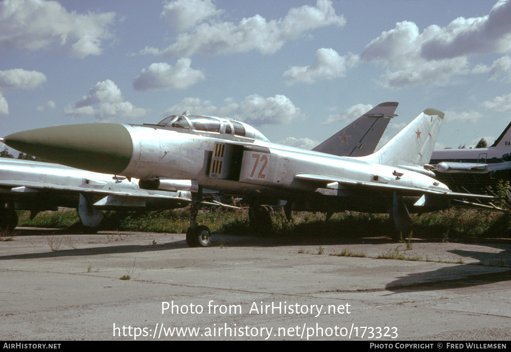 Aircraft Photo of 72 red | Sukhoi Su-15UT | Russia - Air Force | AirHistory.net #173323