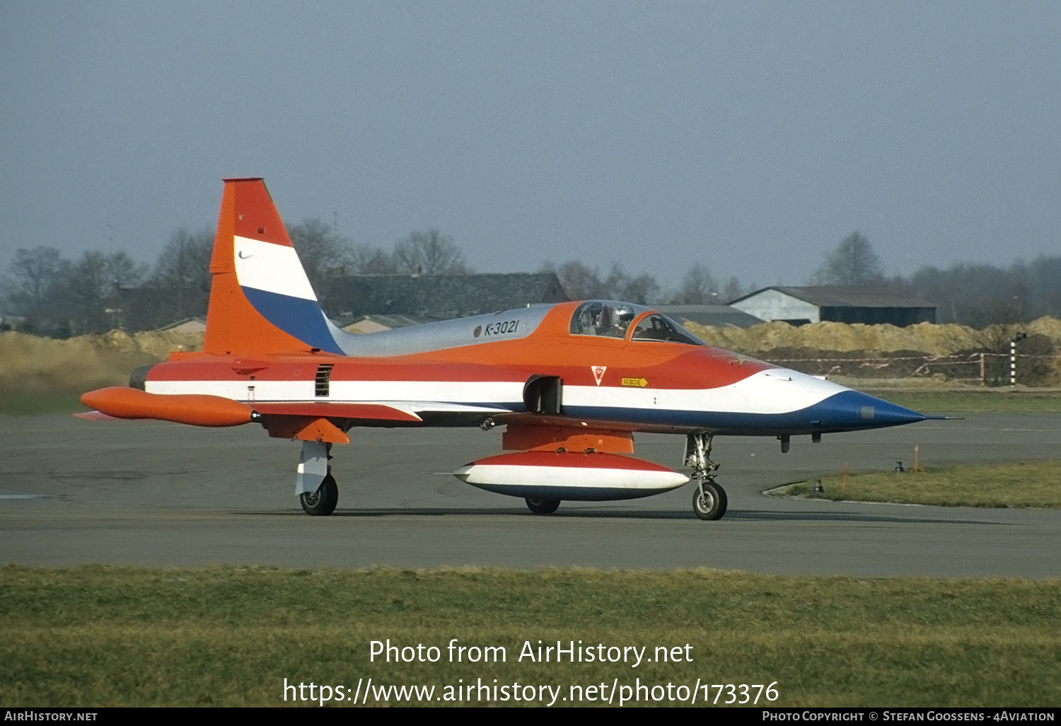 Aircraft Photo of K-3021 | Canadair NF-5A | Netherlands - Air Force | AirHistory.net #173376