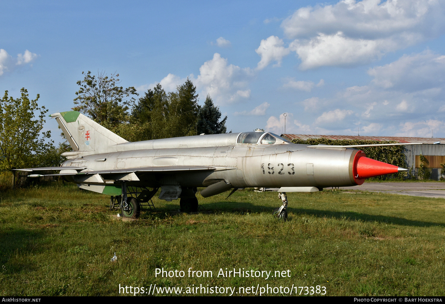 Aircraft Photo of 1923 | Mikoyan-Gurevich MiG-21R | Slovakia - Air Force | AirHistory.net #173383