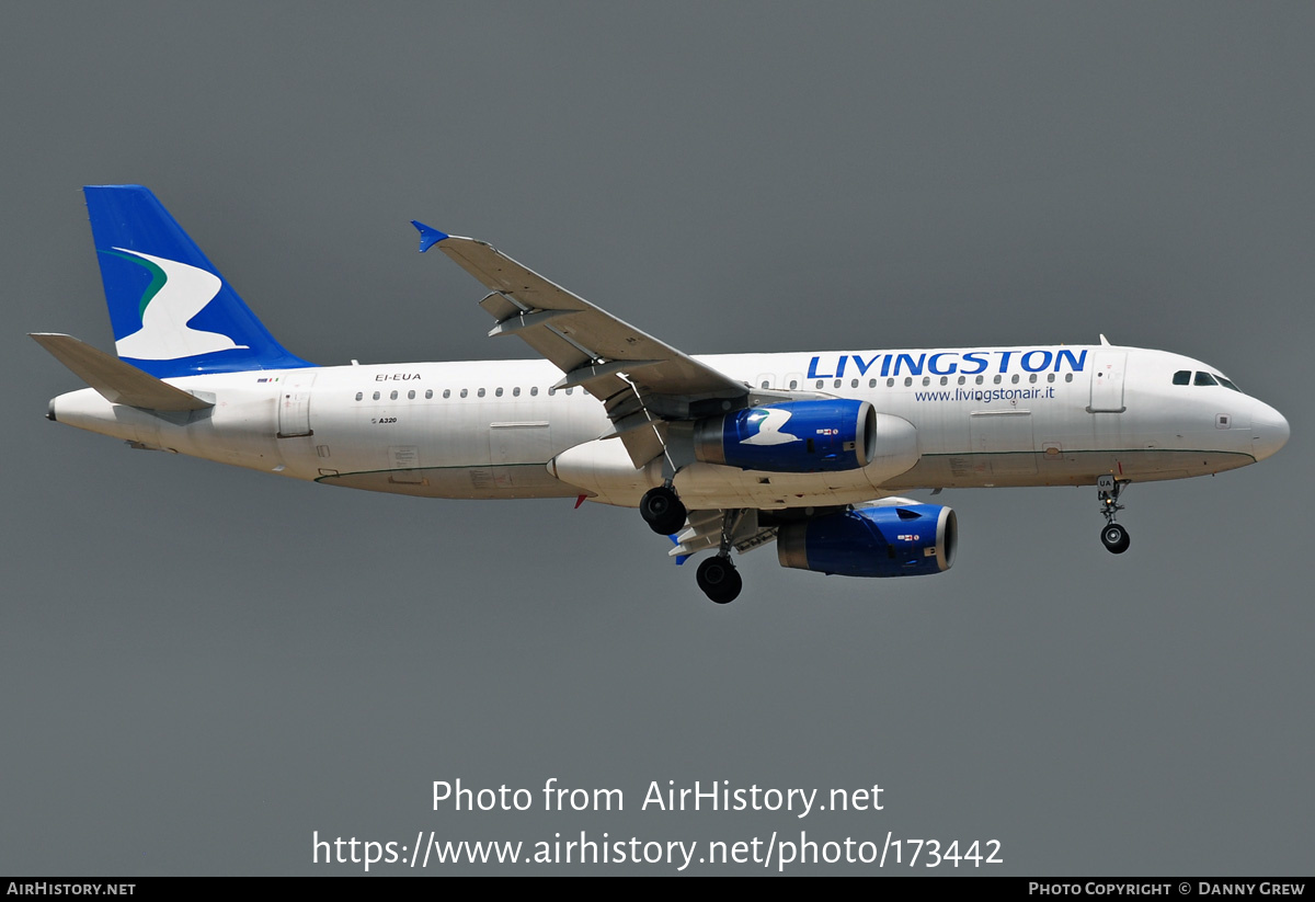 Aircraft Photo of EI-EUA | Airbus A320-232 | Livingston Air | AirHistory.net #173442