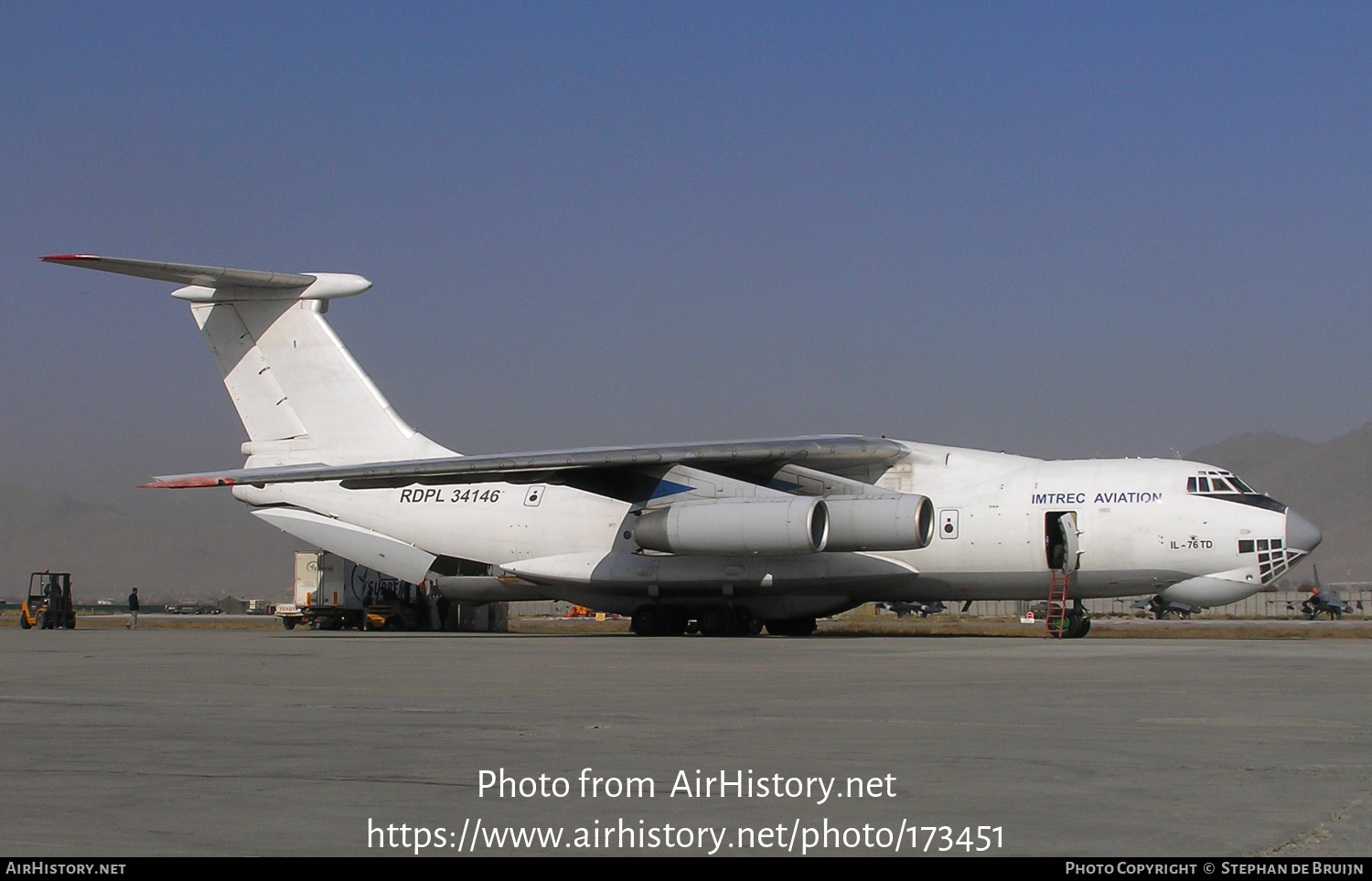 Aircraft Photo of RDPL-34146 | Ilyushin Il-76TD | Imtrec Aviation | AirHistory.net #173451