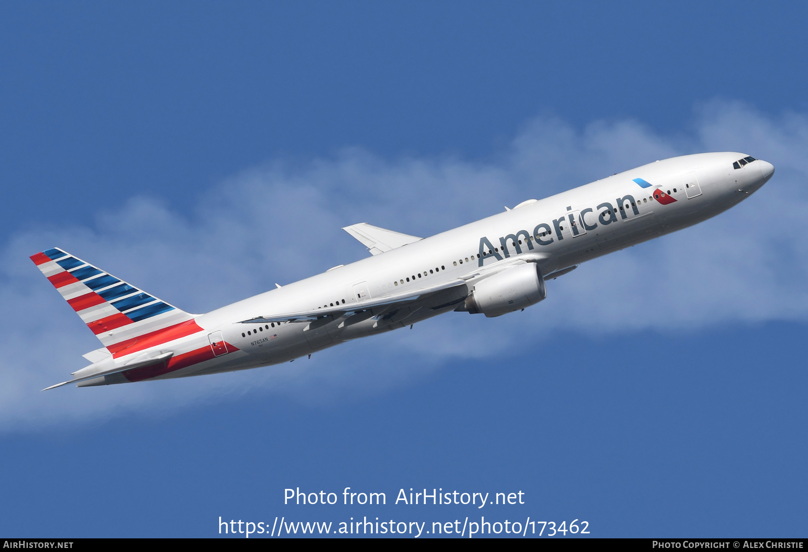 Aircraft Photo of N765AN | Boeing 777-223/ER | American Airlines | AirHistory.net #173462