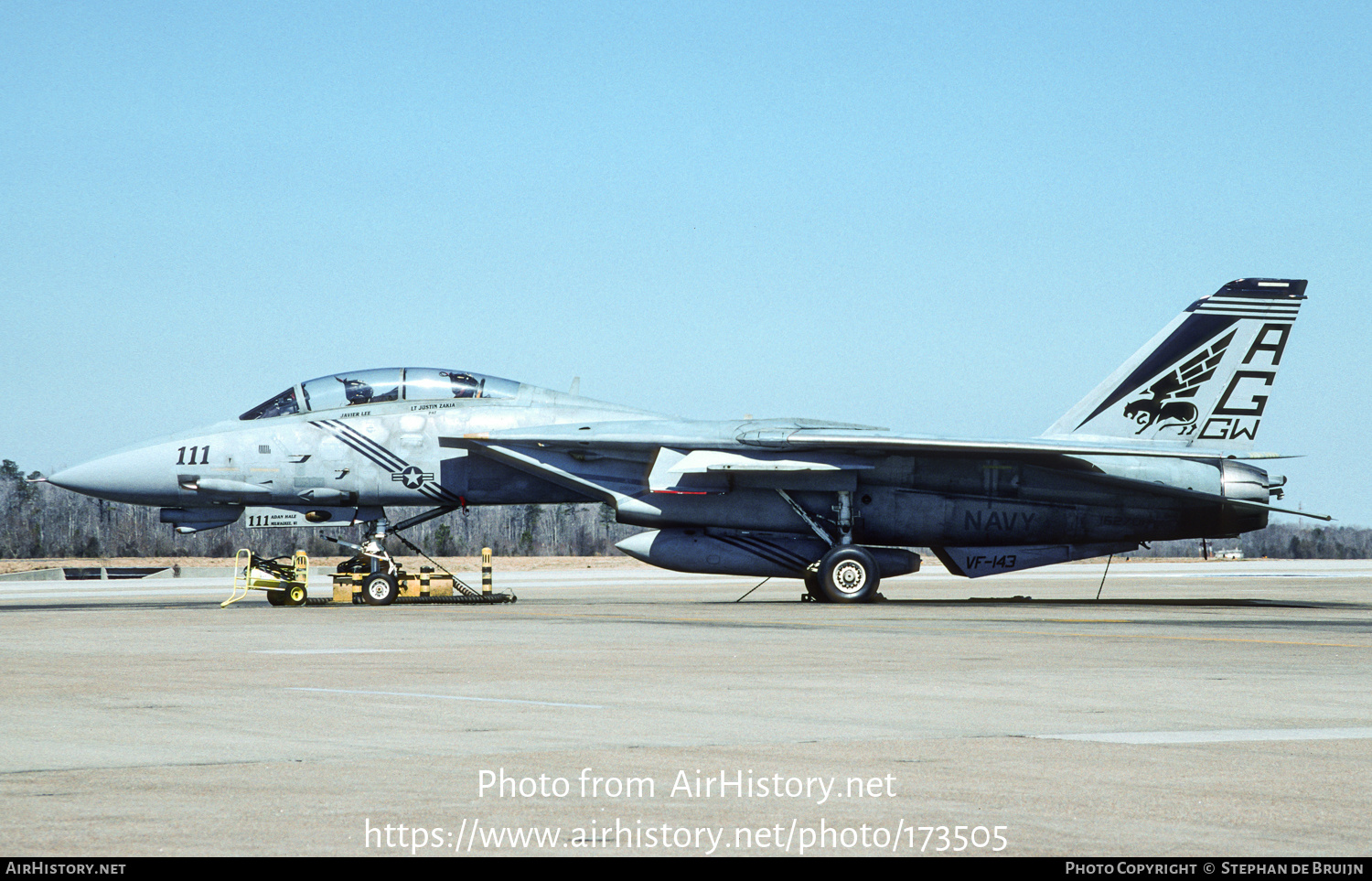 Aircraft Photo of 162701 | Grumman F-14B Tomcat | USA - Navy | AirHistory.net #173505