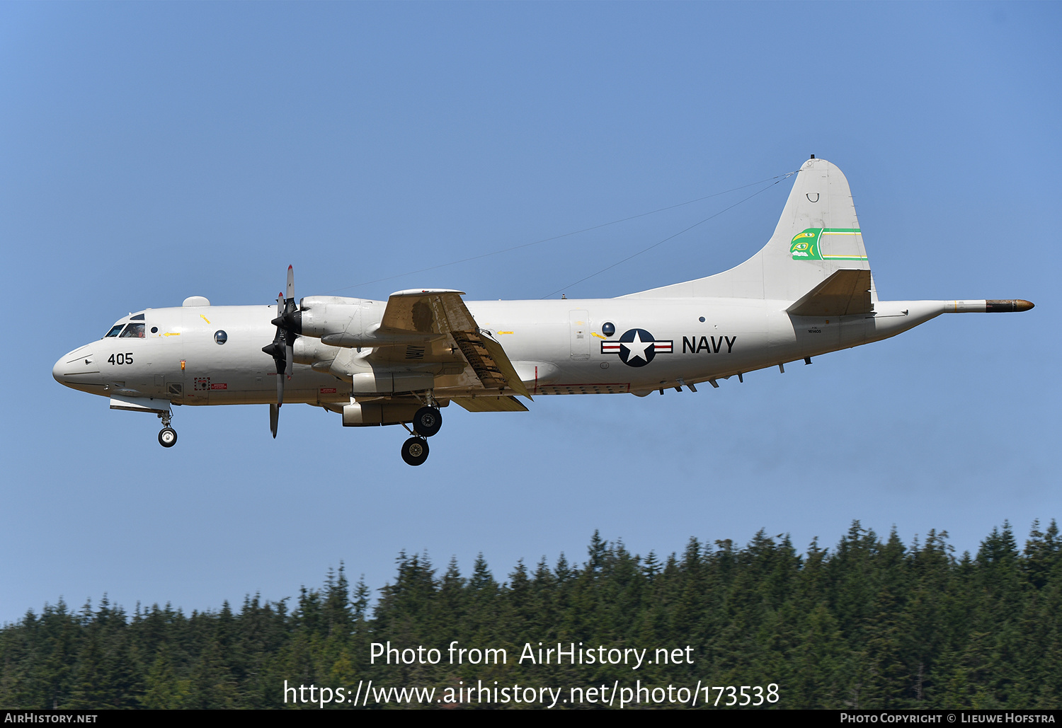 Aircraft Photo of 161405 | Lockheed P-3C Orion | USA - Navy | AirHistory.net #173538