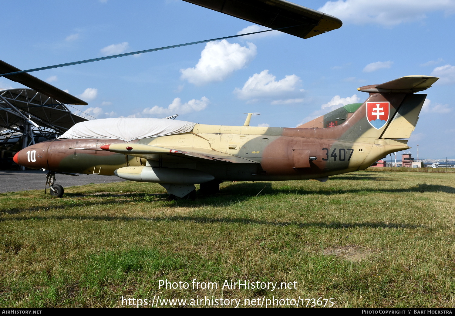 Aircraft Photo of 3407 | Aero L-29 Delfin | Slovakia - Air Force | AirHistory.net #173675