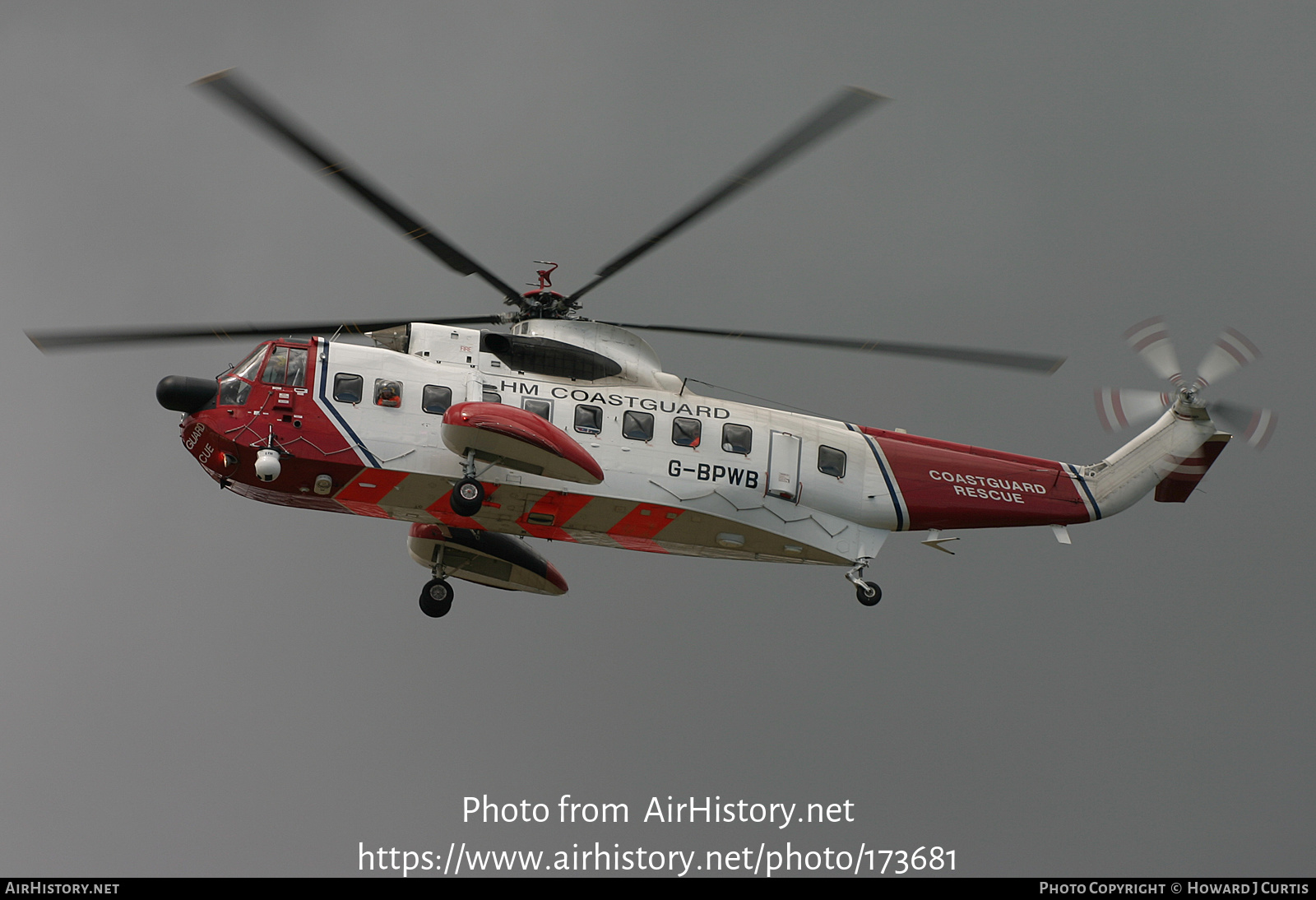 Aircraft Photo of G-BPWB | Sikorsky S-61N | HM Coastguard | AirHistory.net #173681