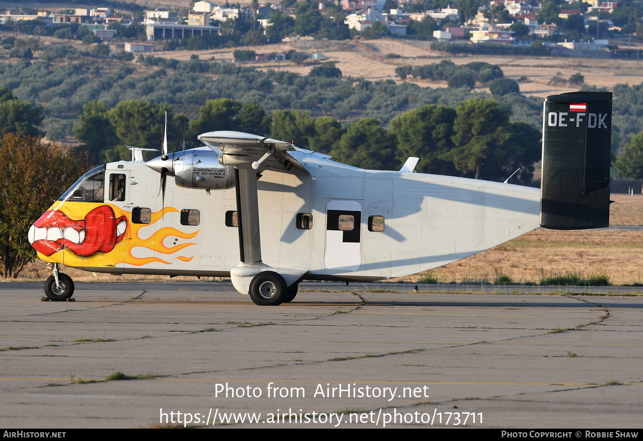 Aircraft Photo of OE-FDK | Short SC.7 Skyliner 3A-100 | Pink Aviation Services | AirHistory.net #173711