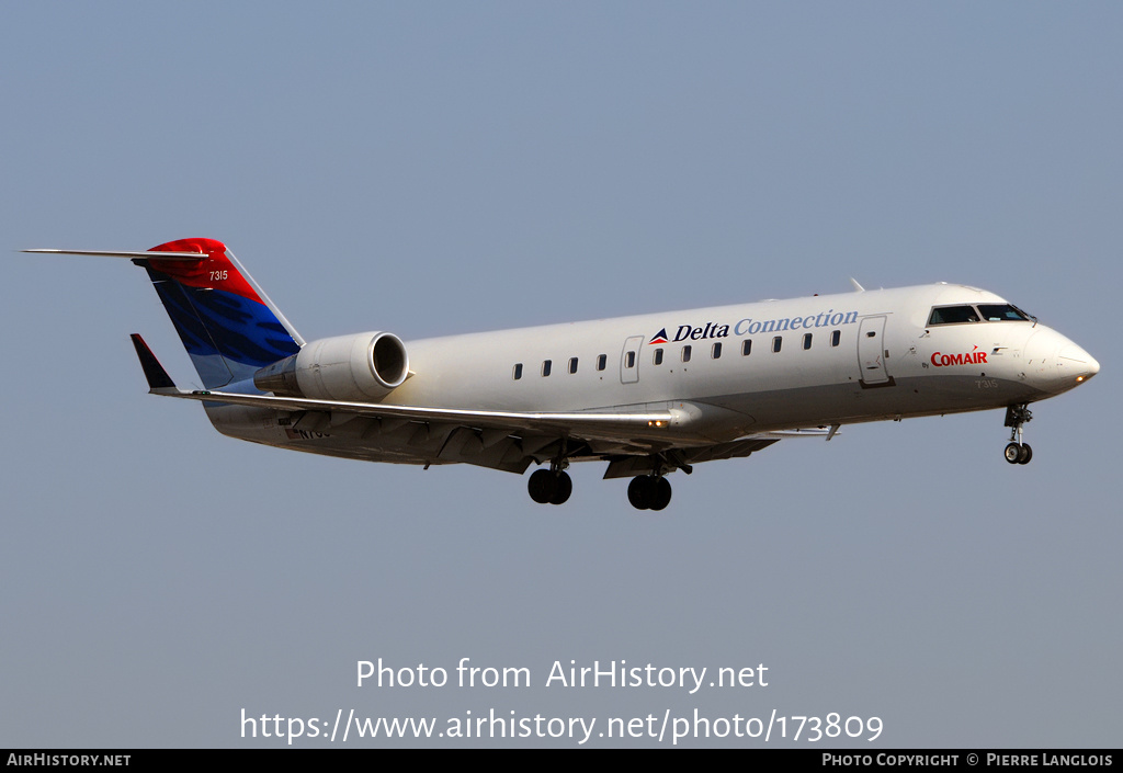 Aircraft Photo of N783CA | Bombardier CRJ-100ER (CL-600-2B19) | Delta Connection | AirHistory.net #173809