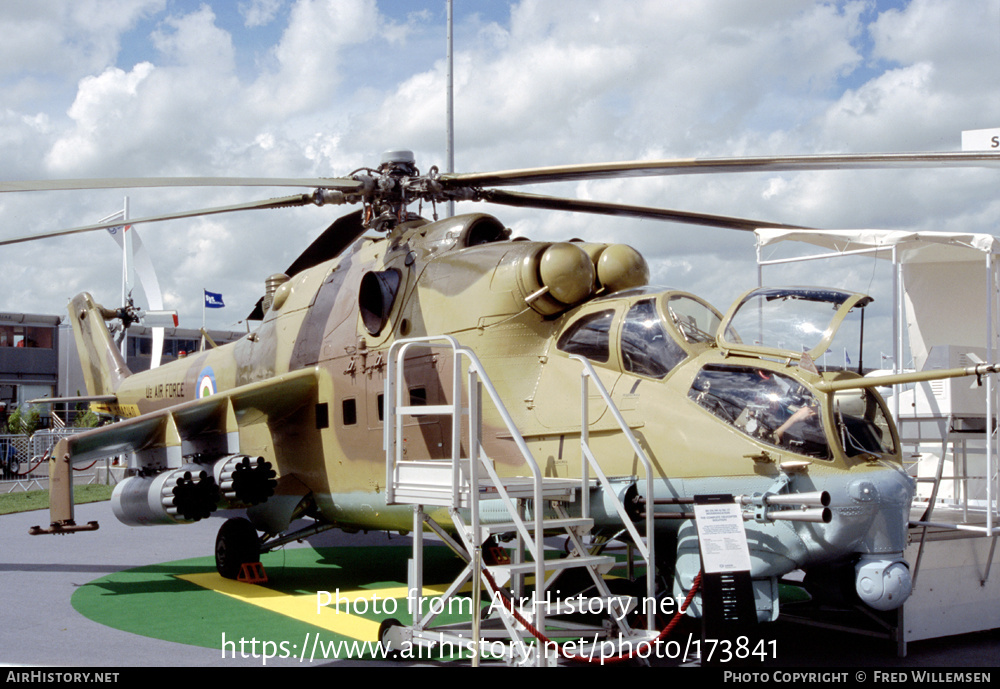 Aircraft Photo of No Reg | Mil Mi-24P | Uzbekistan - Air Force | AirHistory.net #173841