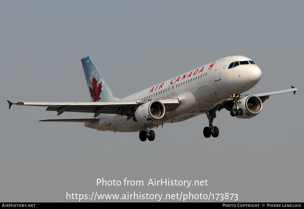 Aircraft Photo of C-FLSS | Airbus A320-211 | Air Canada | AirHistory.net #173873