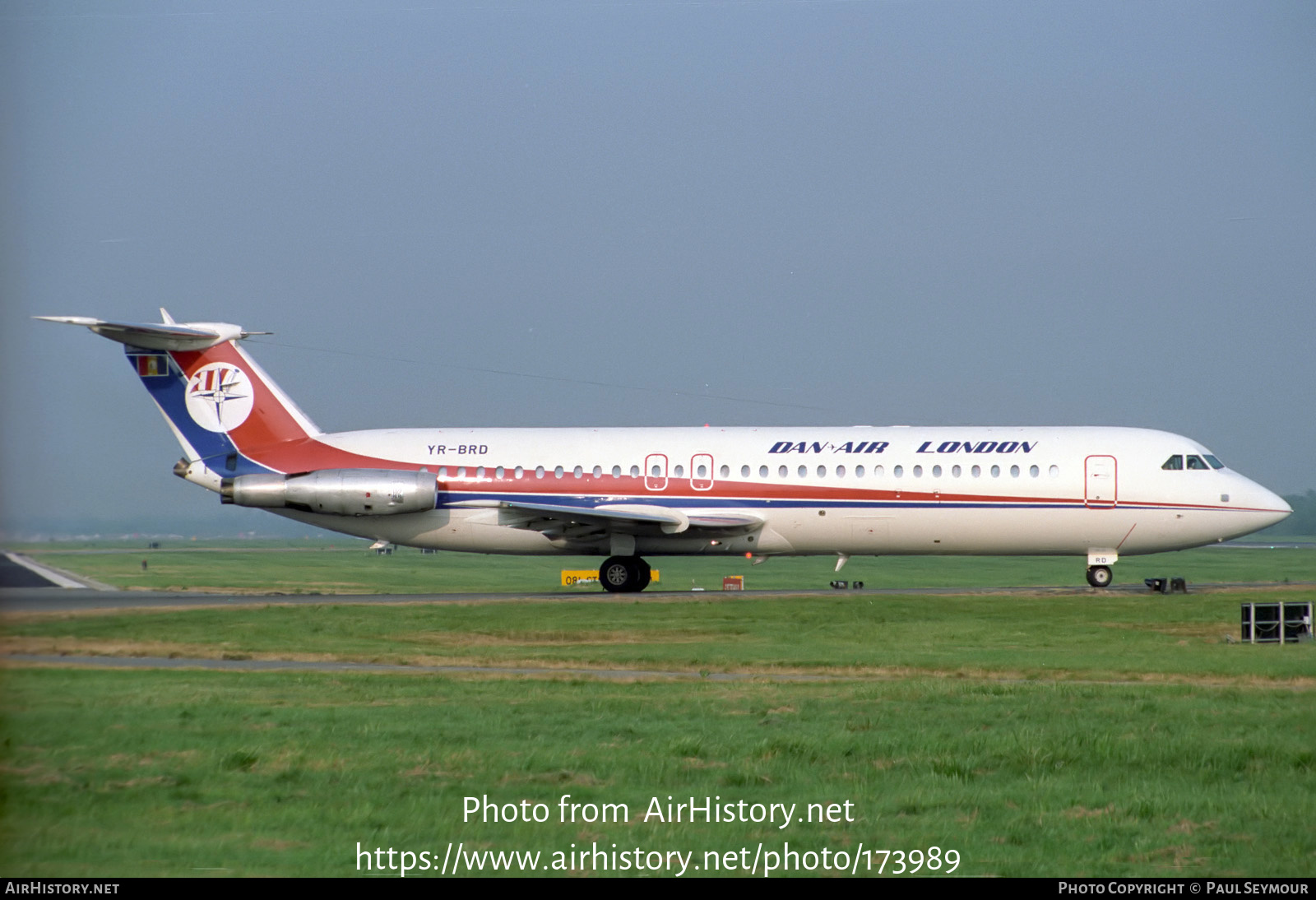 Aircraft Photo of YR-BRD | British Aerospace Rombac 111-561RC One-Eleven | Dan-Air London | AirHistory.net #173989