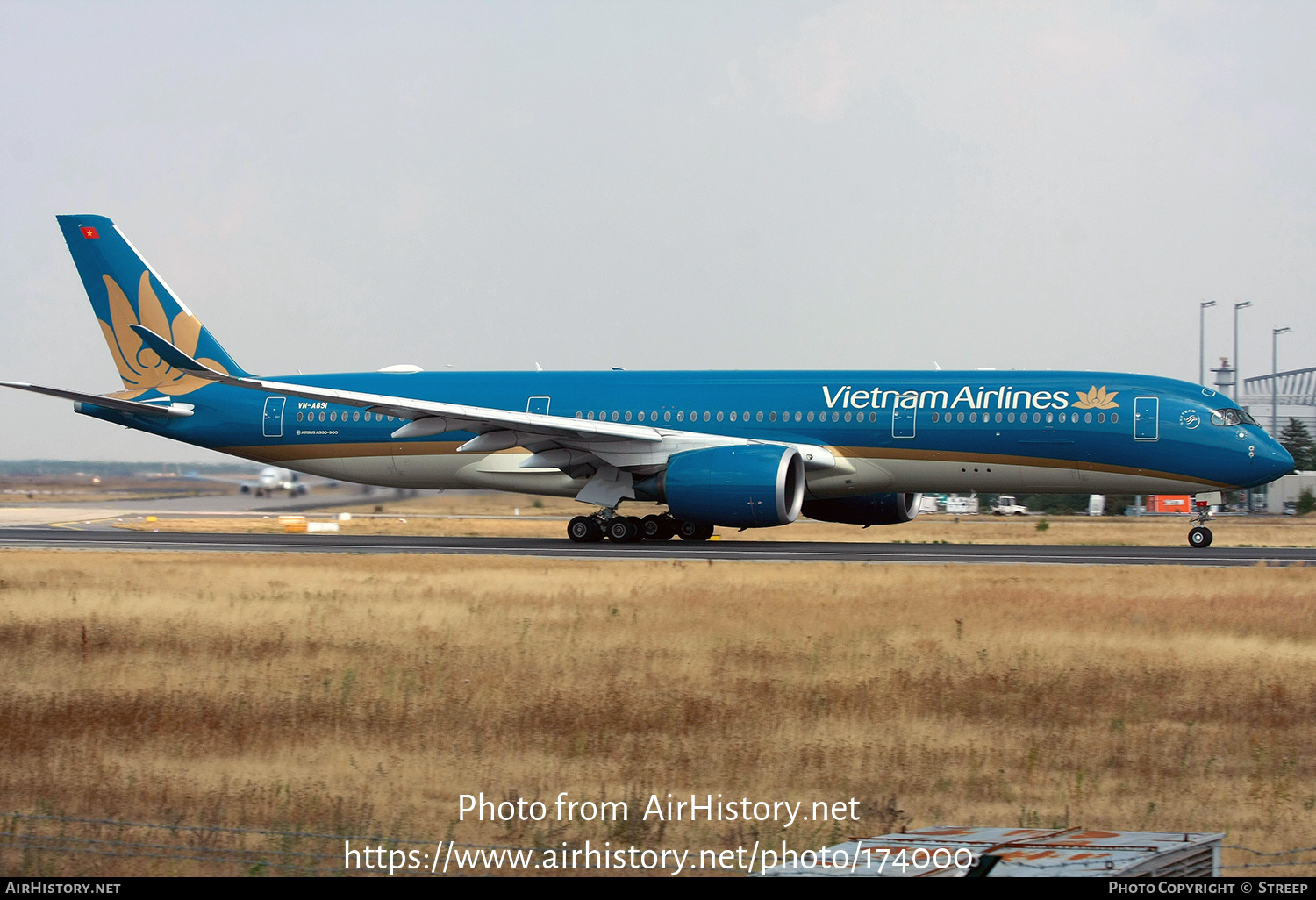 Aircraft Photo of VN-A891 | Airbus A350-941 | Vietnam Airlines | AirHistory.net #174000