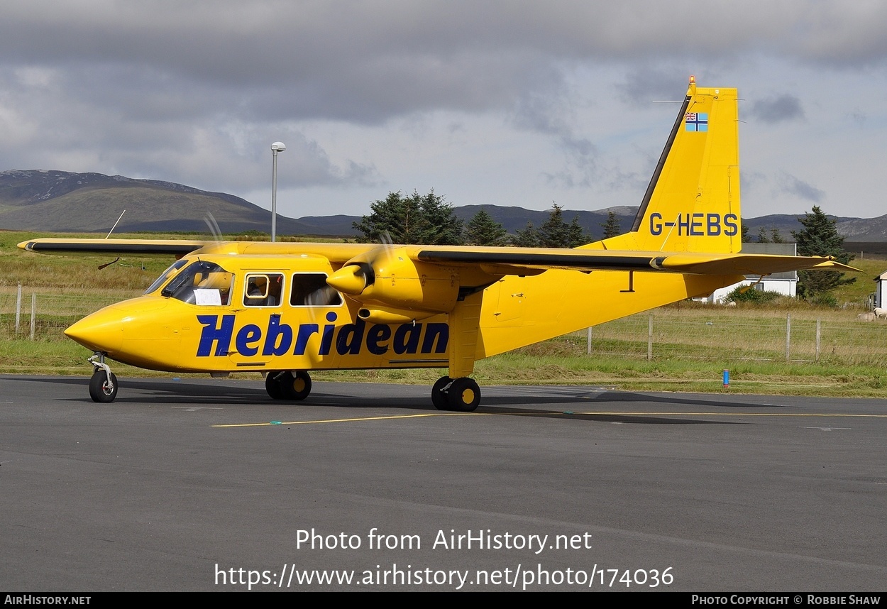 Aircraft Photo of G-HEBS | Pilatus Britten-Norman BN-2B-26 Islander | Hebridean Air Service | AirHistory.net #174036