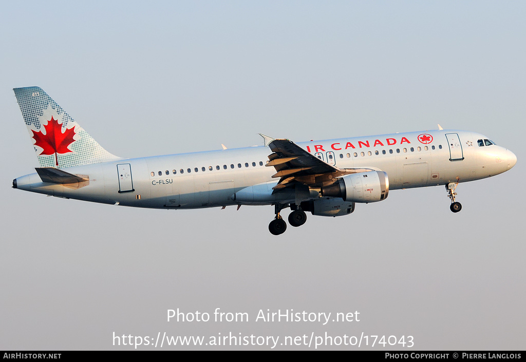 Aircraft Photo of C-FLSU | Airbus A320-211 | Air Canada | AirHistory.net #174043