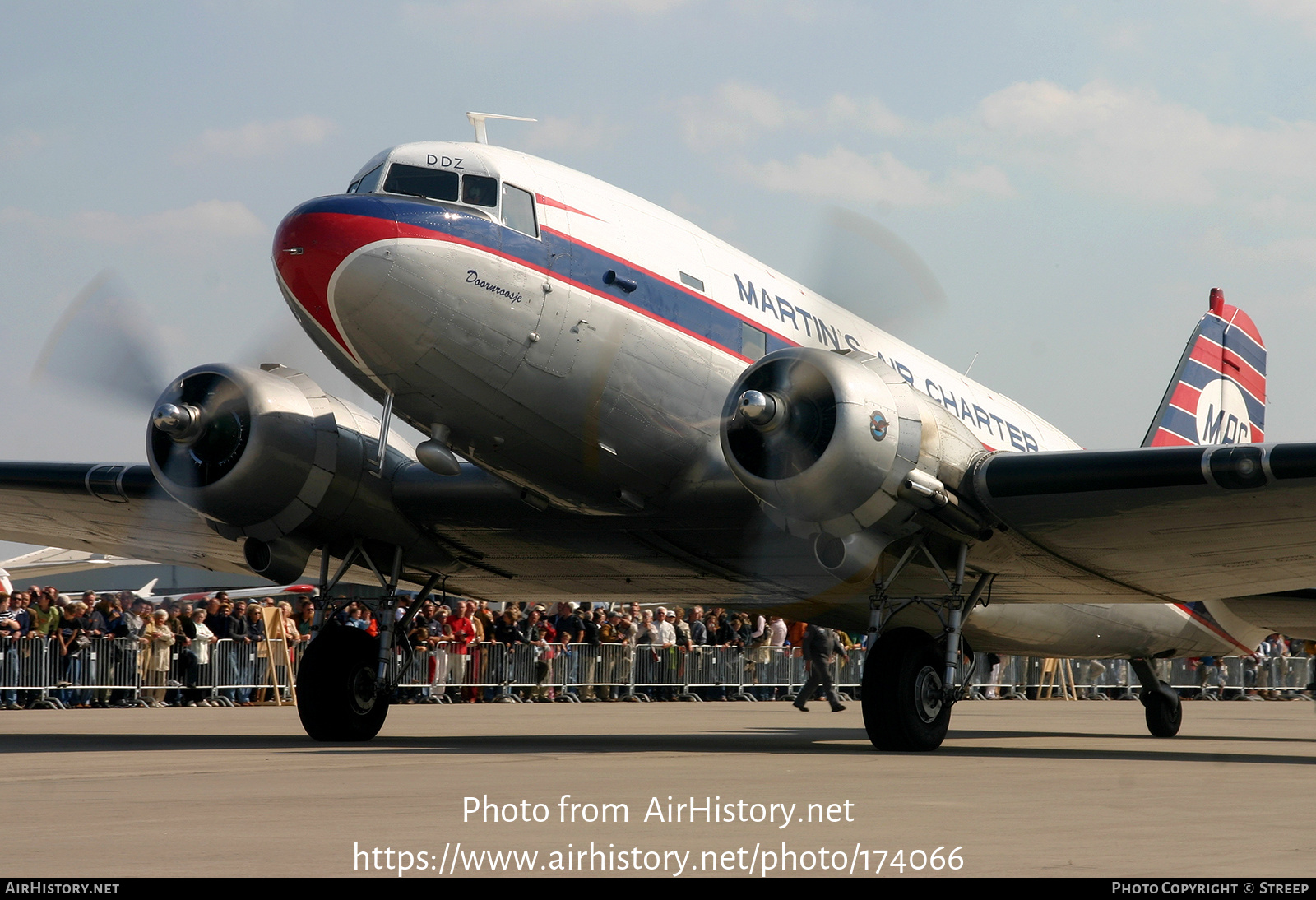 Aircraft Photo of PH-DDZ | Douglas C-47A Skytrain | DDA Classic Airlines - Dutch Dakota Association | Martin's Air Charter - MAC | AirHistory.net #174066