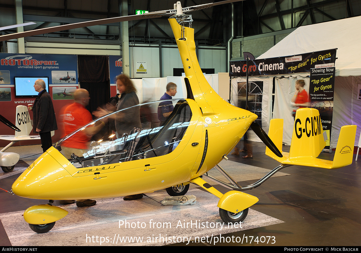 Aircraft Photo of G-CICM | AutoGyro Calidus | AirHistory.net #174073