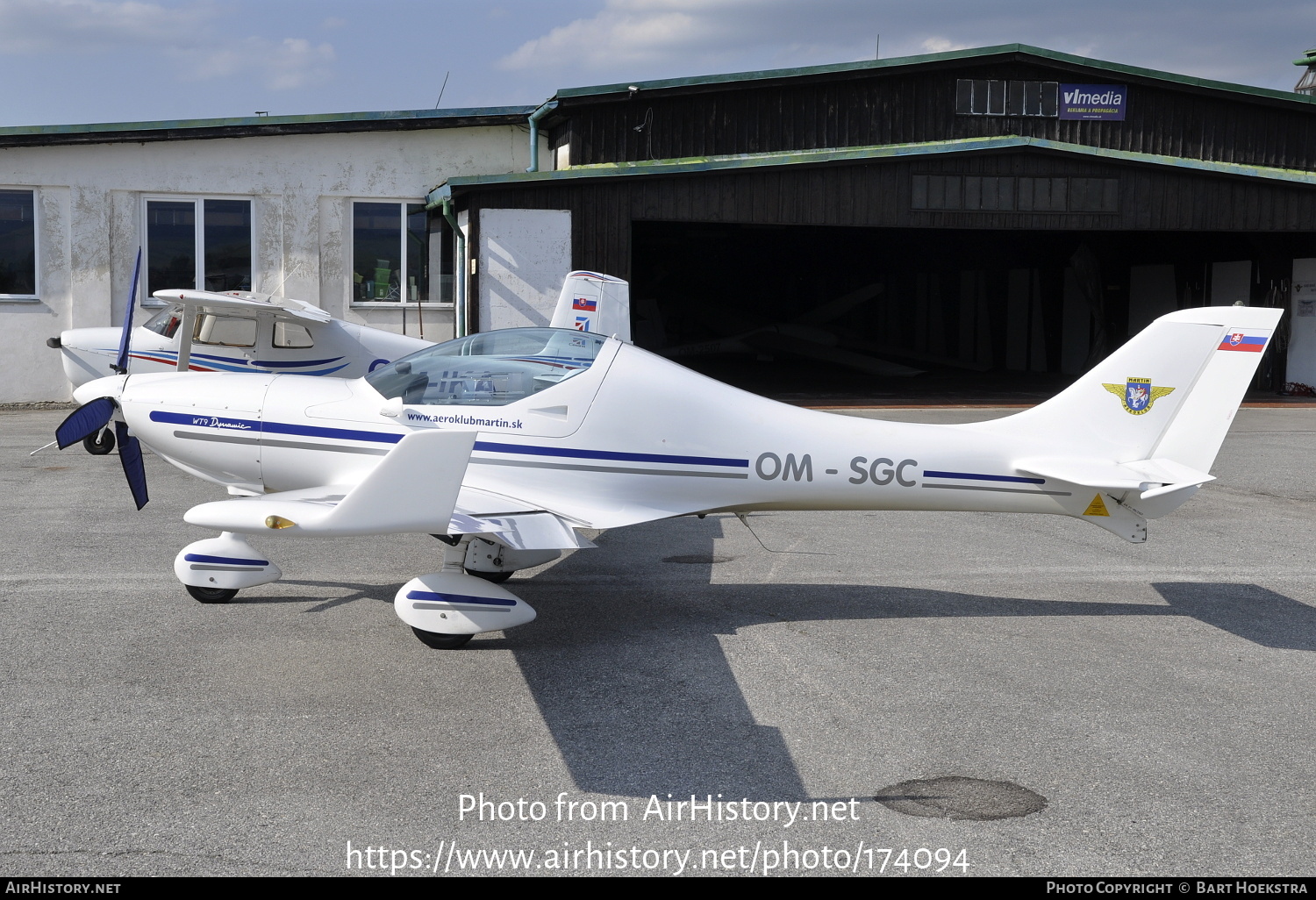 Aircraft Photo of OM-SGC | Aerospool WT-9 Dynamic | Aeroklub Martin | AirHistory.net #174094