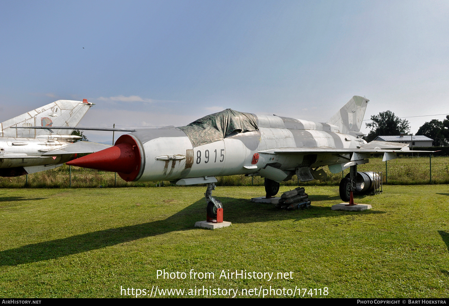 Aircraft Photo of 9815 / 8915 | Mikoyan-Gurevich MiG-21MF | Slovakia - Air Force | AirHistory.net #174118