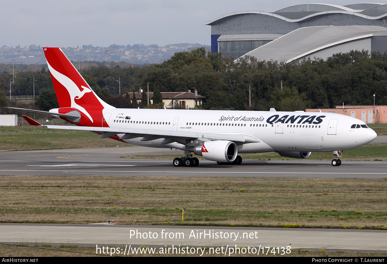 Aircraft Photo of F-WWKS | Airbus A330-203 | Qantas | AirHistory.net #174138