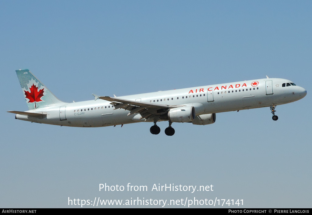 Aircraft Photo of C-GJWI | Airbus A321-211 | Air Canada | AirHistory.net #174141