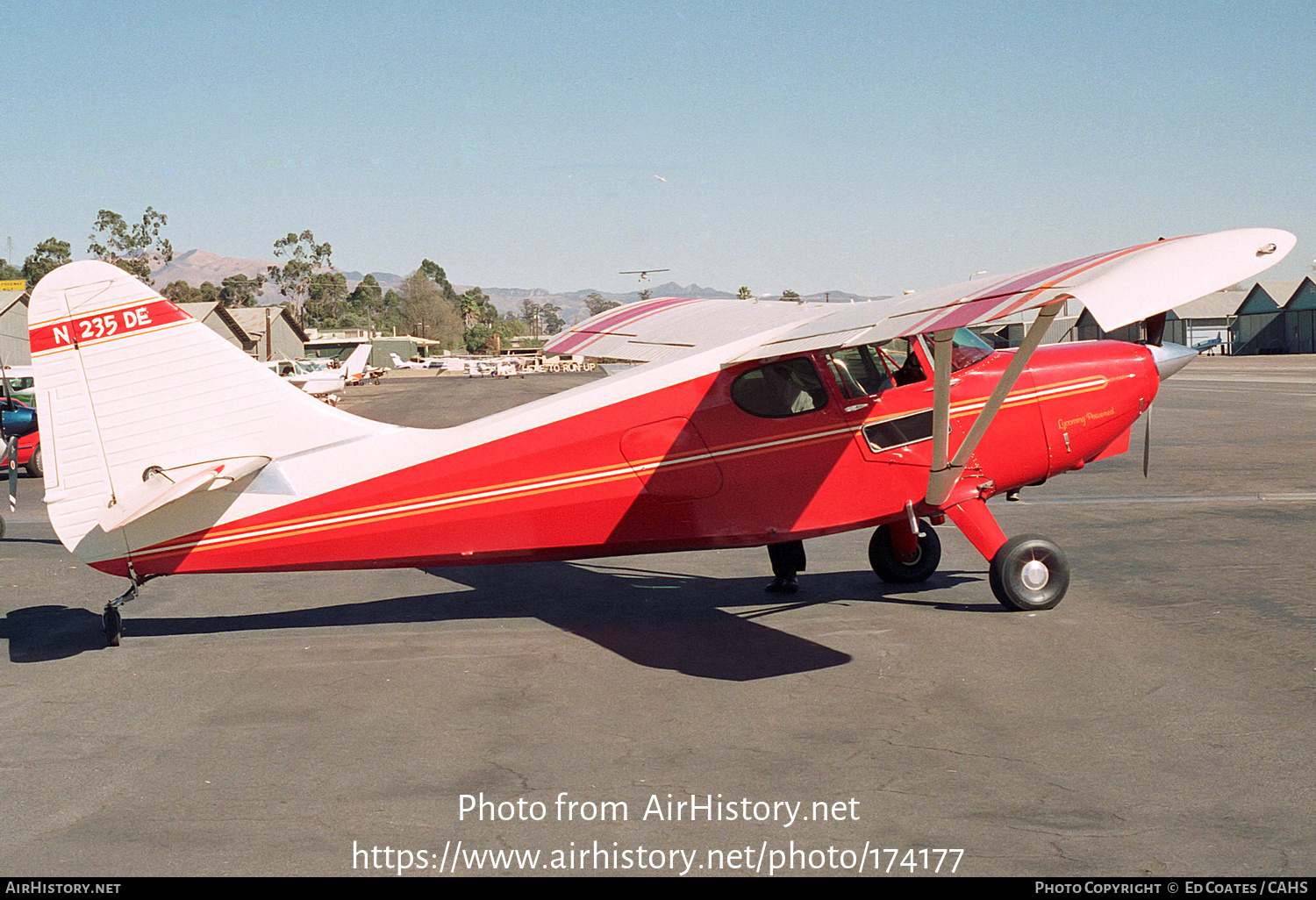 Aircraft Photo of N235DE | Stinson 108-3 Voyager | AirHistory.net #174177