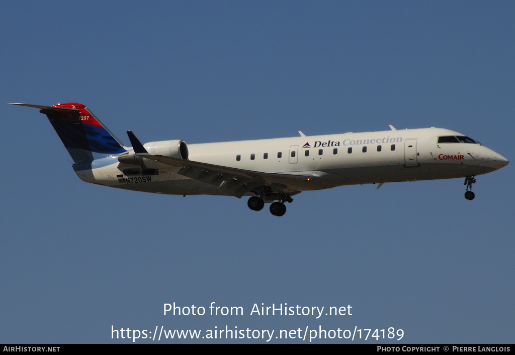 Aircraft Photo of N720SW | Bombardier CRJ-100ER (CL-600-2B19) | Delta Connection | AirHistory.net #174189