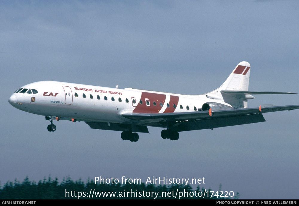 Aircraft Photo of F-GCJT | Sud SE-210 Caravelle 10B3 Super B | EAS - Europe Aero Service | AirHistory.net #174220