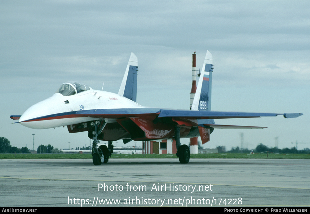 Aircraft Photo of 598 white | Sukhoi Su-27P | Russia - Air Force | AirHistory.net #174228