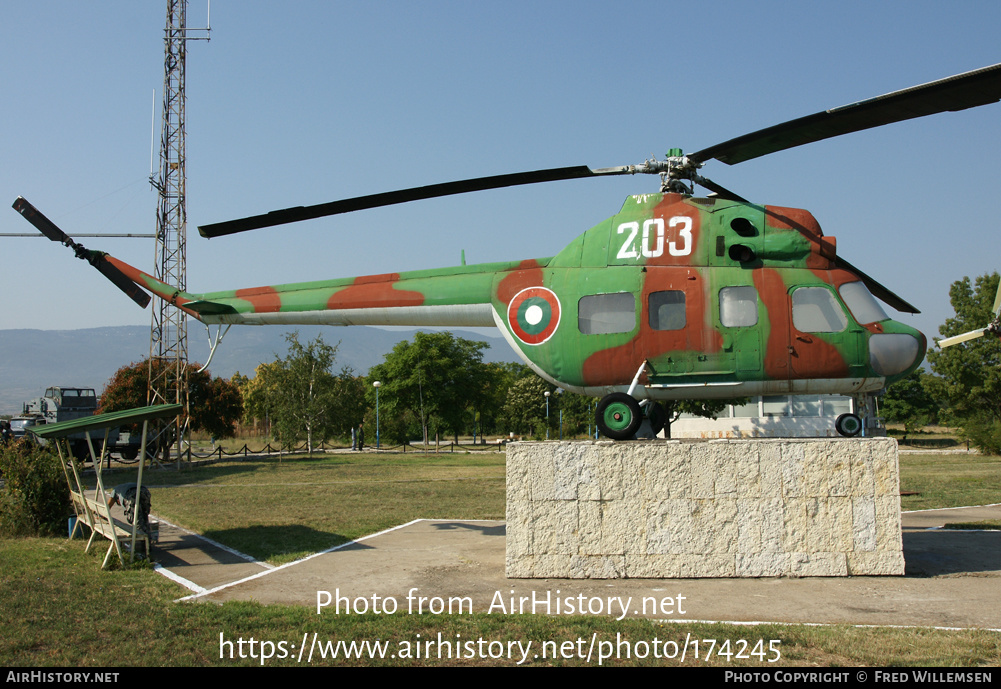 Aircraft Photo of 203 | Mil Mi-2 | Bulgaria - Air Force | AirHistory.net #174245