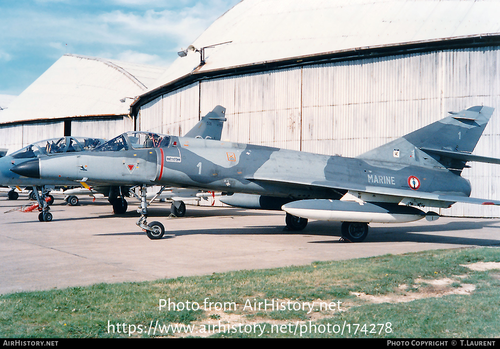 Aircraft Photo of 1 | Dassault Super Etendard | France - Navy | AirHistory.net #174278