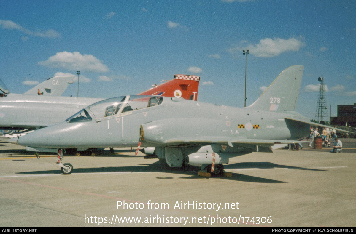 Aircraft Photo of XX278 | British Aerospace Hawk T1A | UK - Air Force | AirHistory.net #174306