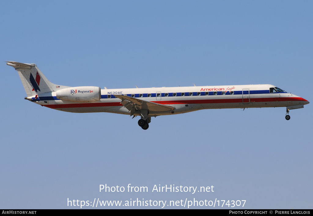 Aircraft Photo of N630AE | Embraer ERJ-145LR (EMB-145LR) | American Eagle | AirHistory.net #174307