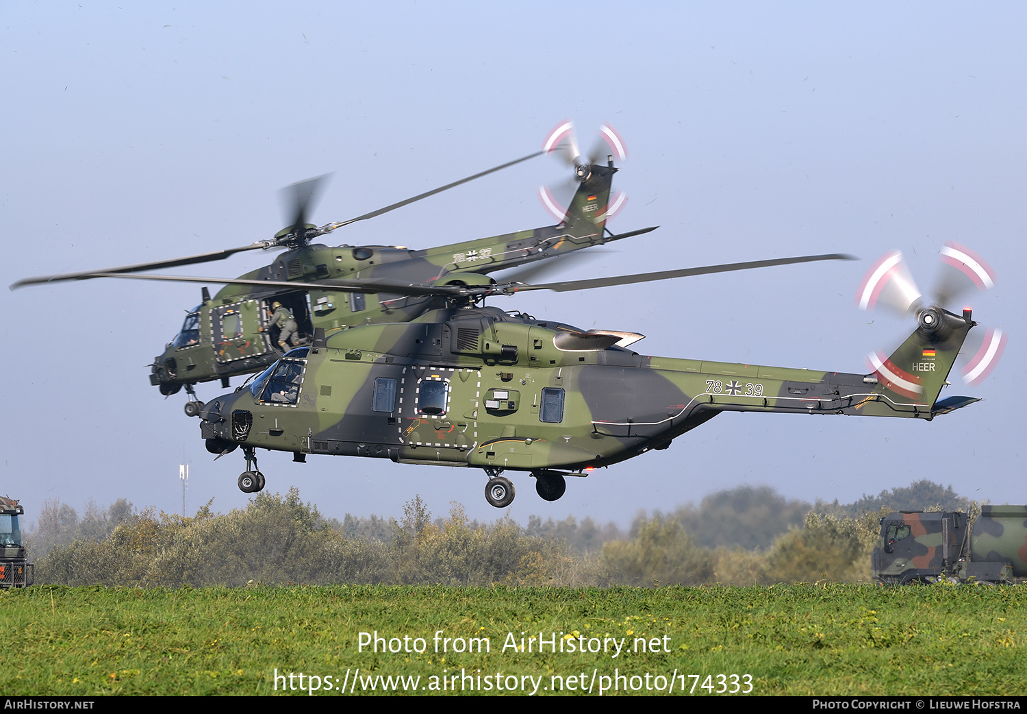 Aircraft Photo of 7839 | NHI NH90 TTH | Germany - Army | AirHistory.net #174333