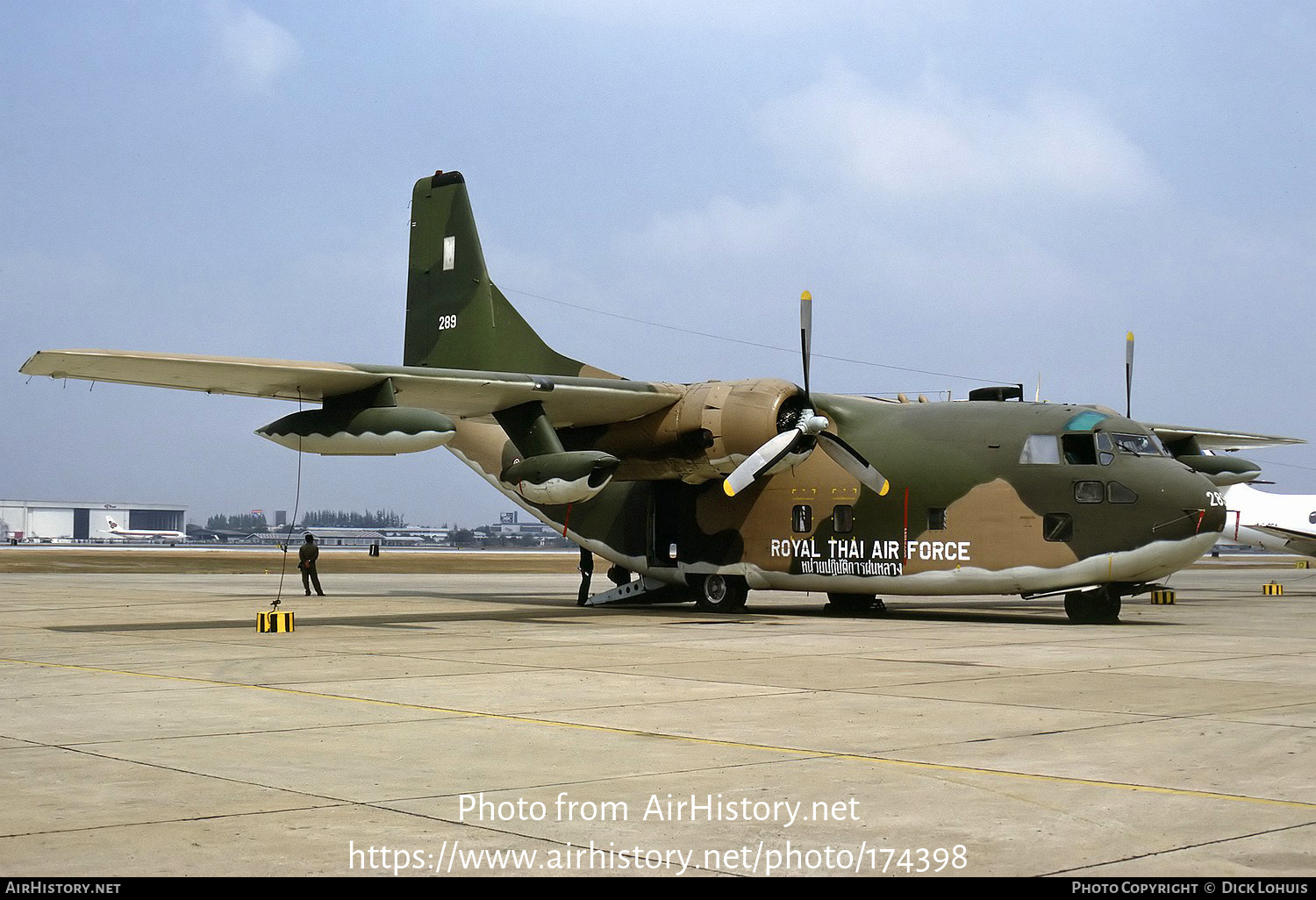 Aircraft Photo of L4K-8/16 / 289 | Fairchild C-123K Provider | Thailand - Air Force | AirHistory.net #174398