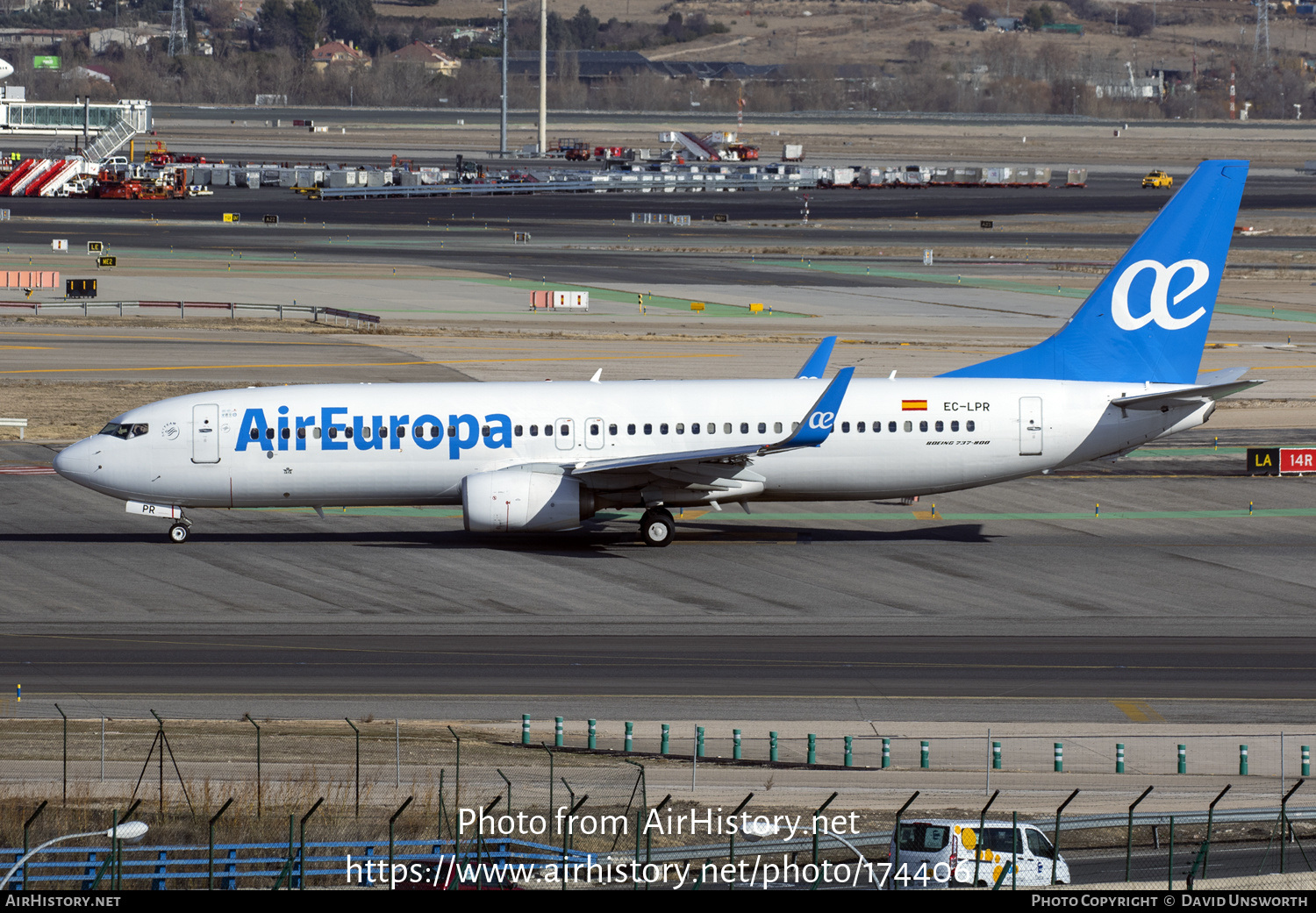 Aircraft Photo of EC-LPR | Boeing 737-85P | Air Europa | AirHistory.net #174406