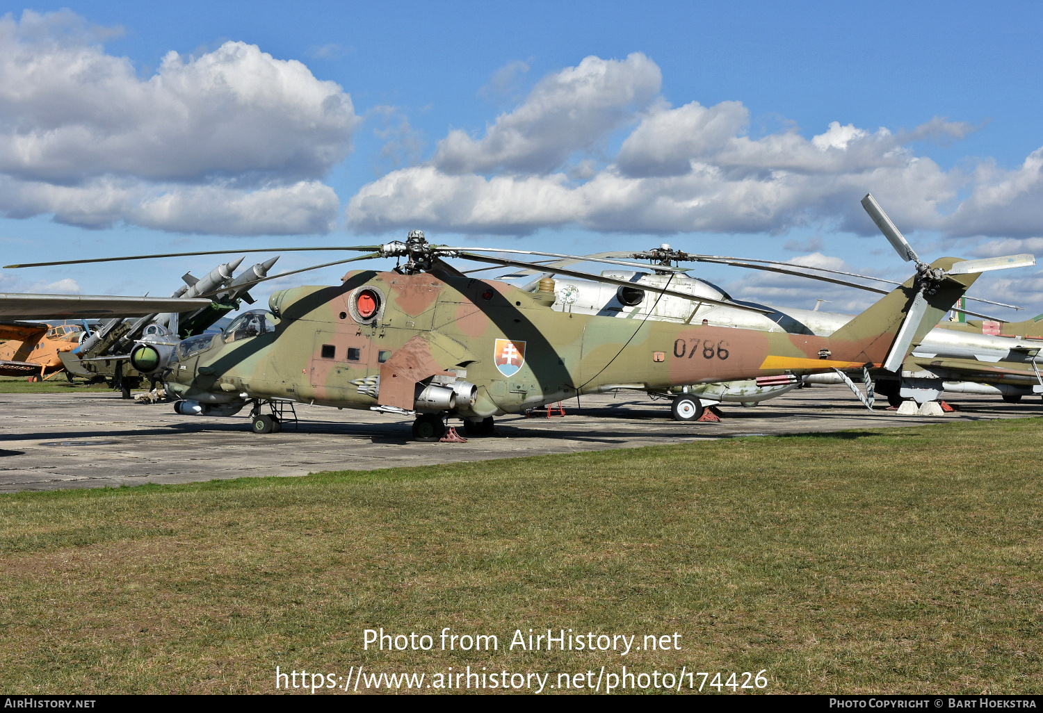 Aircraft Photo of 0786 | Mil Mi-24V-1 | Slovakia - Air Force | AirHistory.net #174426