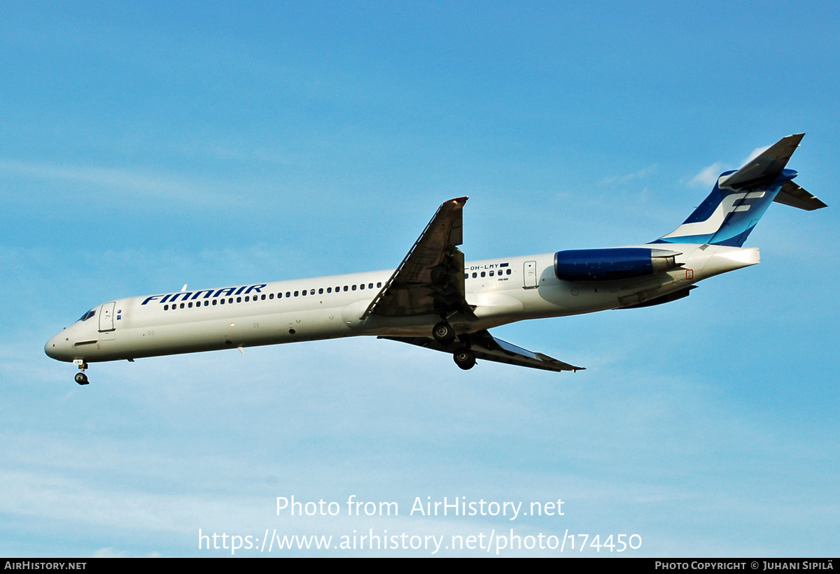 Aircraft Photo of OH-LMY | McDonnell Douglas MD-82 (DC-9-82) | Finnair | AirHistory.net #174450