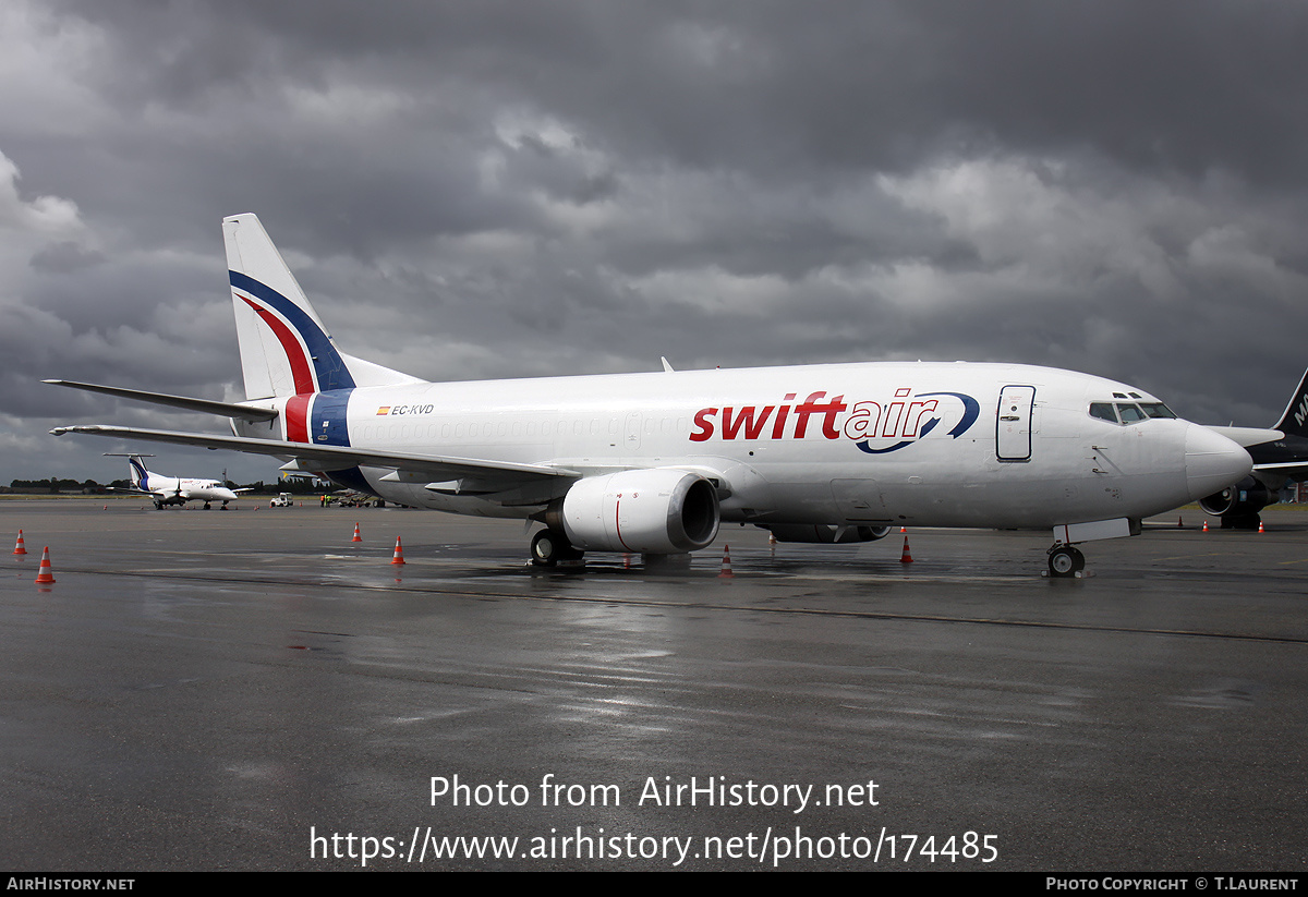 Aircraft Photo of EC-KVD | Boeing 737-306(SF) | Swiftair | AirHistory.net #174485