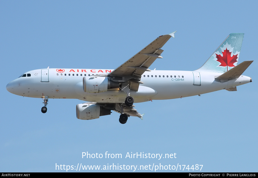 Aircraft Photo of C-GBHM | Airbus A319-114 | Air Canada | AirHistory.net #174487