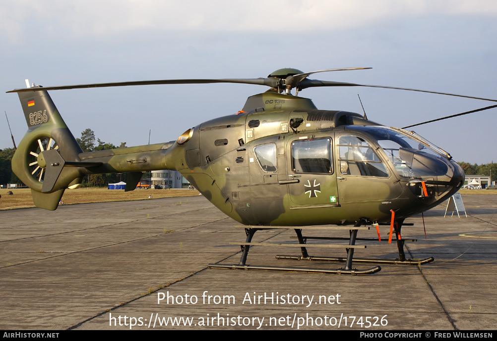 Aircraft Photo of 8256 | Eurocopter EC-135T-1 | Germany - Army | AirHistory.net #174526