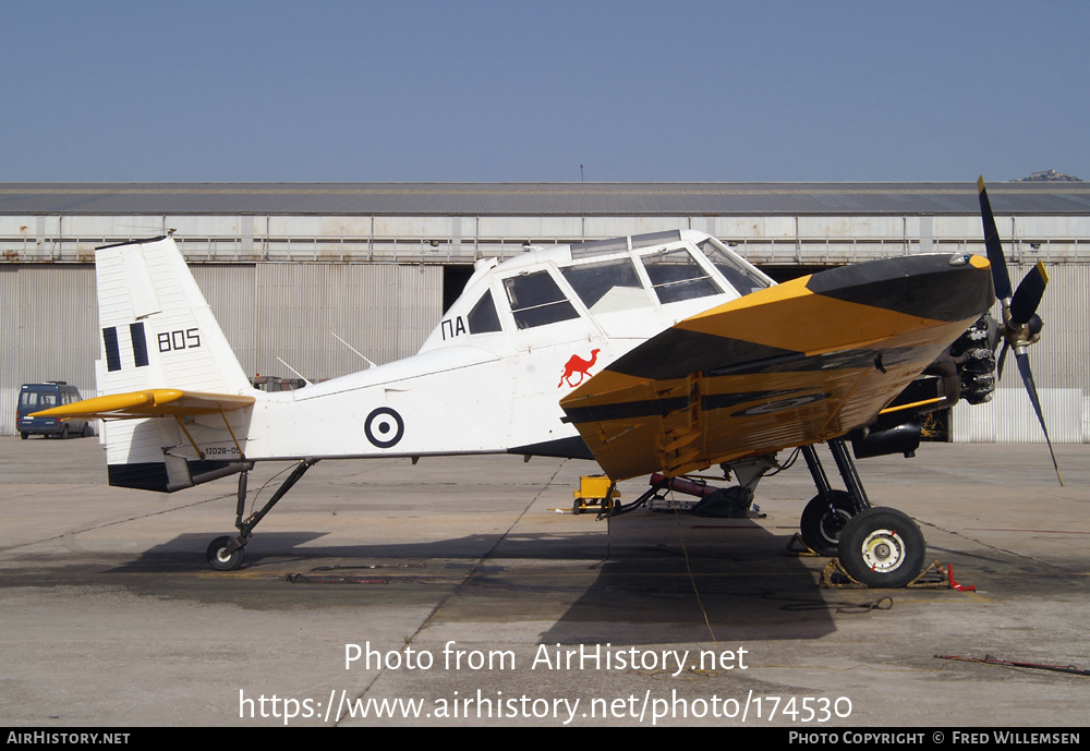 Aircraft Photo of 805 | PZL-Mielec M-18BS Dromader | Greece - Air Force | AirHistory.net #174530