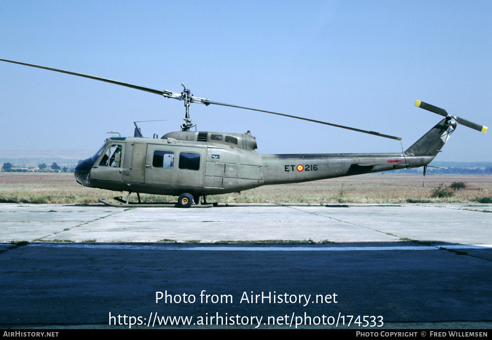 Aircraft Photo of HU10-36 | Bell UH-1H Iroquois | Spain - Army | AirHistory.net #174533