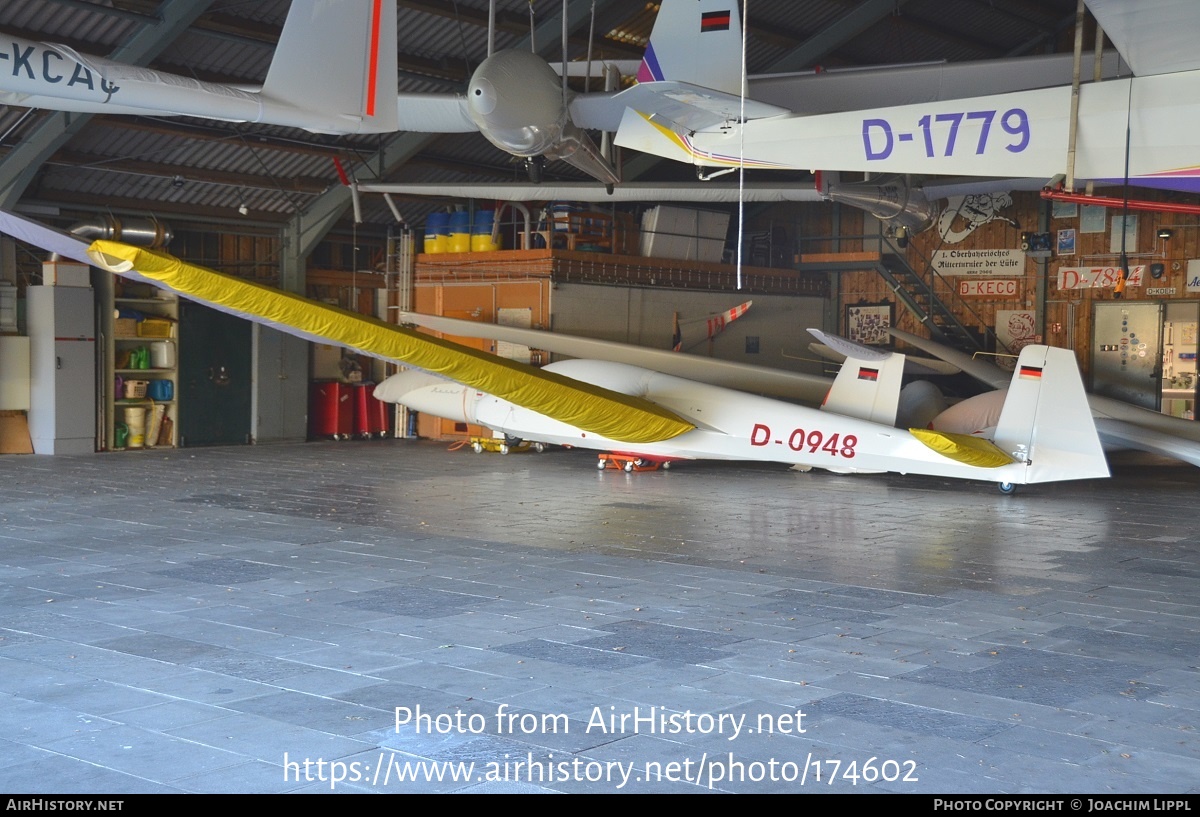 Aircraft Photo of D-0948 | Schleicher ASK-13 | AirHistory.net #174602