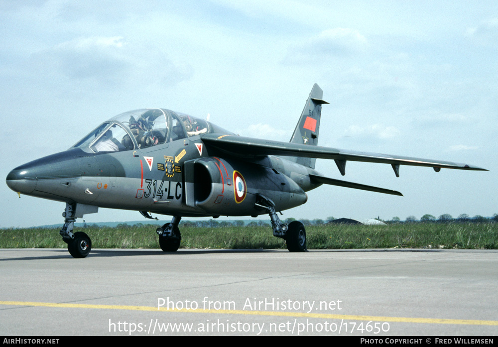 Aircraft Photo of E41 | Dassault-Dornier Alpha Jet E | France - Air Force | AirHistory.net #174650